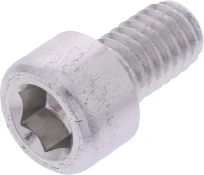 Produktbild von Zylinderschraube JMP Bolt M6x1,00mm 10mm Aluminium silber