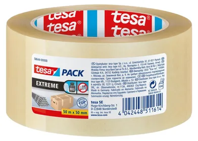 Produktbild von TESA Extreme, Transparent, Verpackung, 50 m, 50 mm, 1 Stück(e)
