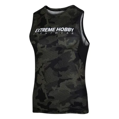 Immagine prodotto di Canotta sportiva Extreme Hobby Tanktop Strike HAVOC, ad asciugatura rapida, per uomo. Ideale per palestra, crossfit, corsa. Senza maniche, colore kaki, taglia 3XL