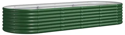 Produktbild von vidaXL Hochbeet Verzinkter Stahl 224x80x36 cm Grün
