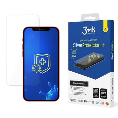 Produktbild von 3MK SilverProtection+ Displayschutz, iPhone 13/13 Pro, Schutzfolie, Klar