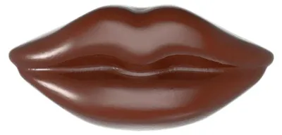 Productafbeelding van Chocoladevorm – Liptjes, 32 x 15,5 x 8 mm