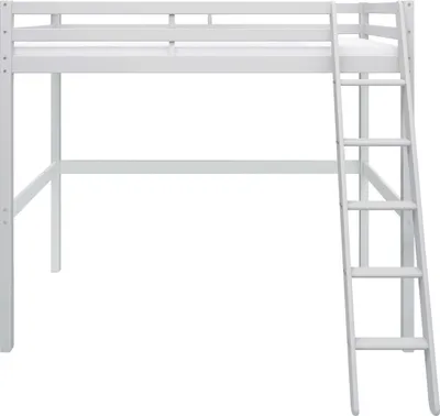 Immagine prodotto di FURNLUX Letto a soppalco Actim Bianco 90x200cm / Colore principale: Bianco / Dimensioni: 152 x 177 x 208 cm