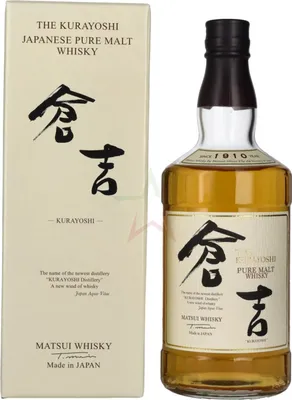 Produktbild von Matsui Whisky THE KURAYOSHI Pure Malt Whisky 43 % 0,70 lt.