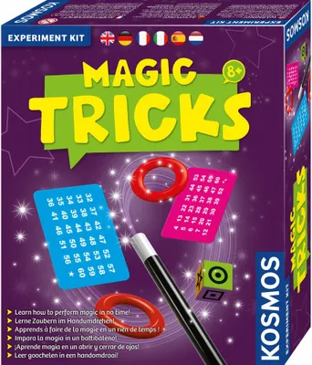 Produktbild von KOSMOS Magic Tricks, Zauberkasten, Zauber Kasten, Zaubern, Kinder, Mehrsprachig, 665272