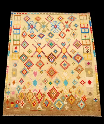 Obrázok produktu pre TAIMANY Originálny koberec z čistej vlny / Moderný ručne vyrobený koberec 175X124 CM