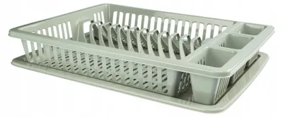 Image de Galicja Molly Grande égouttoir à vaisselle plastique gris