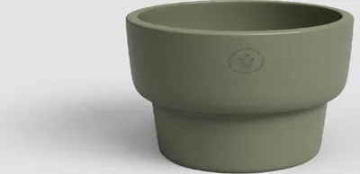 Obrázek produktu pro Artevasi Květináč ECHO, 20 cm, keramika, zelená
