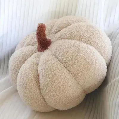 Immagine prodotto di Cuscini a forma di zucca, cuscini decorativi in peluche 3D a forma di zucca, cuscini decorativi a tema autunnale a forma di zucca, cuscini per divano a forma di zucca, decorazioni per Halloween, cuscini decorativi per divano a tema autunnale