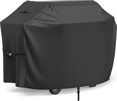 Produktbild von Wetterfeste Grillabdeckung - 600D Oxford - Winddicht - Schwarz