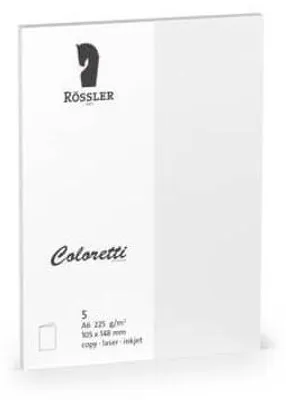 Image de Karten A6 Hd Coloretti 5Er Pack Weiss