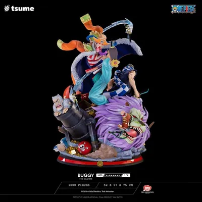 Produktbild von One Piece HQS Dioramax Figur 1/4 Buggy the Clown