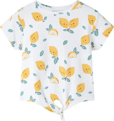 Produktbild von Kinder-T-Shirt mit Bindesaum Ecru 92