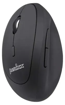 Obrázek produktu pro Perixx PERIMICE-719L, malá ergonomická myš, pro leváky, bezdrátová, černá