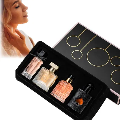 Produktbild von Parfüm Geschenkset für Frauen 4-teilig, langanhaltender Duft