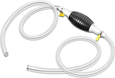 Produktbild von Universal Handpumpe Umfüllpumpe Flüssigkeits Großer Durchfluss Notpumpe Umfüllpumpe für Kraftstoffe Absaugpumpe Tragbare Siphon Schlauch Auto Kraftstoffförderpumpe für Benzin Wasser Öl Flüssigkeit