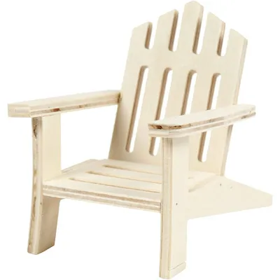 Produktbild von Gartenstuhl, H 9 cm, T 9 cm, B 7,5 cm, 1 Stk [HOB-56928]