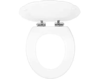 Obrázek produktu pro sedátko WC LYRA MUŠLE dřev., pomalu padající