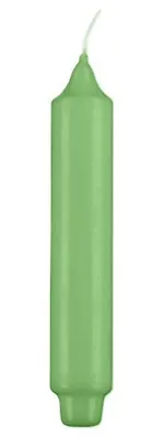 Produktbild von Stabkerzen mit Zapfenfuß Green 170 x Ø 30 mm, 12 Stück
