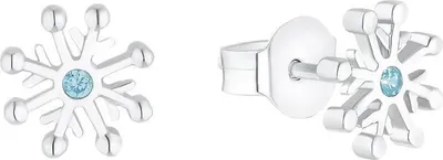Produktbild von Prinzessin Lillifee Mädchen Ohrstecker Schneeflocke aus Sterlingsilber