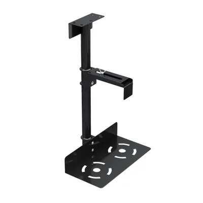 Produktbild von PC Halterung Unter Schreibtisch, Computer Aufhängung Halter für Untertisch, bis zu 35 kg,Höhe Verstellbar 50-530 mm,Funktioniert mit den meisten Hosts