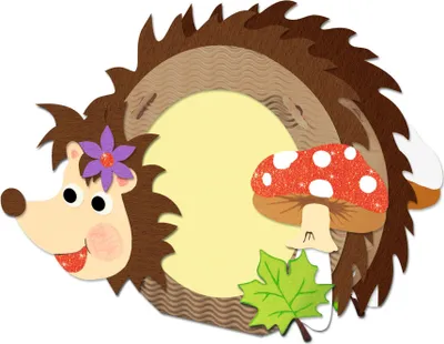 Produktbild von URSUS Laternen-Bastelset "Igel"