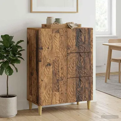 Obrázok produktu pre vidaXL Komoda z recyklovaného dreva 66 x 34,5 x 90 cm drevotrieska