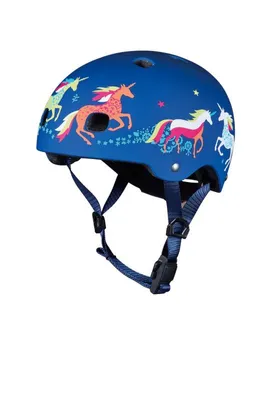 Immagine prodotto di Micro Mobility Micro PC Helmet Unicorn, casco con visiera aperta, costruzione a guscio rigido, sistema di chiusura a scatto, opaco
