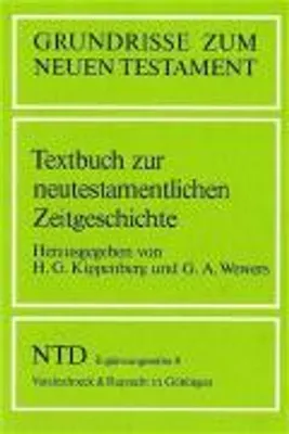 Produktbild von Textbuch zur neutestamentlichen Zeitgeschichte