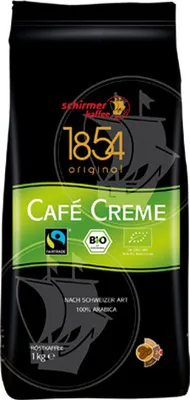 Obrázek produktu pro Organic Schirmer Cafe Creme aromatický, harmonický 1000g