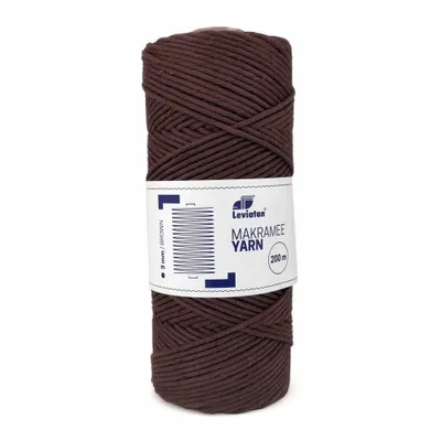 Zdjęcie produktu dla Sznurek Do Makram 3Mm/200M Brązowy