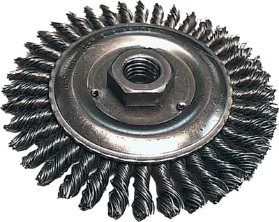 Produktbild von Makita Scheibenbürste 175 mm - 0,5 mm - Zopfzahl 26 - M14