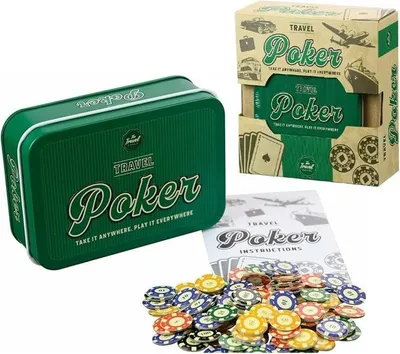Image de Texas Poker Mini Pocket Set 108 Chips
