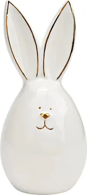 Produktbild von Keramikhase AURIC BUNNY 14 cm weiß