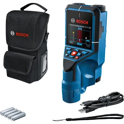 Productafbeelding van Bosch Professional D-Tect 200 C wall detector in bag with wrist strap Bosch Radar Technology - 0601081600