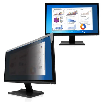 Produktbild von V7 22.0" Blickschutzfilter für Desktop und Notebook Displays 16:10, 55,9 cm (22"), 16:10, Monitor, Rahmenloser Blickschutzfilter, Anti-Glanz