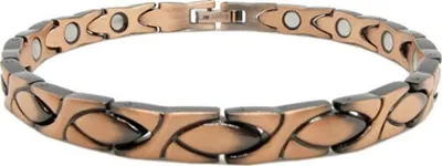 Productafbeelding van Koperen magnetische armband, breedte 6 mm