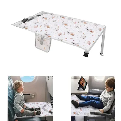 Produktbild von Sitzverlängerung Flugzeug Kinder für Kurzstrecken Flugreisen, Faltbar 76x44,5 cm