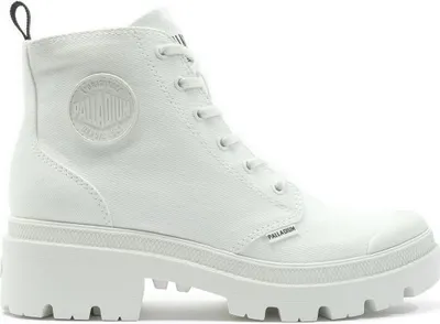 Produktbild von Palladium Pallabase Twill Stiefel Weiß EU 41 Frau Weiß EU 41