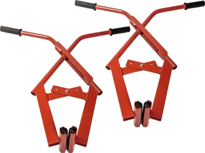 Produktbild von 2 x Bordsteinzange 0 bis 37 cm 100 KG Bordsteinversetzzange Bordsteinträger Versetzzange Pflasterzange Treppenstufenzange Pflastersteinzange Stufenträger Pflasterträger Steinzange Steinträger