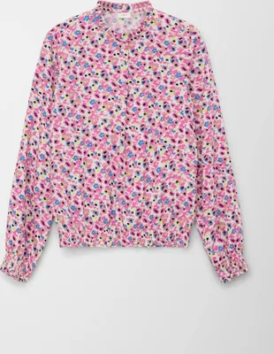 Produktbild von S. Oliver Bluse kids pink/offwhite S
