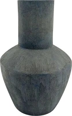 Produktbild von Bodenvase AVION ANTRACIET 50cm - anthrazit grau, Keramik, Ø34cm CreaFlor Home