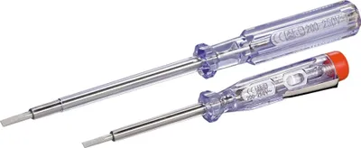 Produktbild von Fixpoint Spannungsprüfer-Set 140 mm und 190 mm - geeignet für Spannungen zwischen 200 V und 250 V