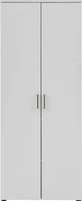 Produktbild von Möbelpartner Aktenschrank Hippo | Large |  HxBxT 200x80x41cm | 5 Fächern & 2 Flügeltüren | Lichtgrau