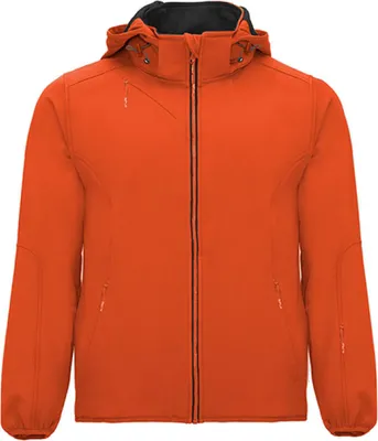 Immagine prodotto di Roly SS6428 | Giacca Softshell Siberia da uomo, idrorepellente e antivento - Colore: Bermellion Orange 311 - Taglia: XXL