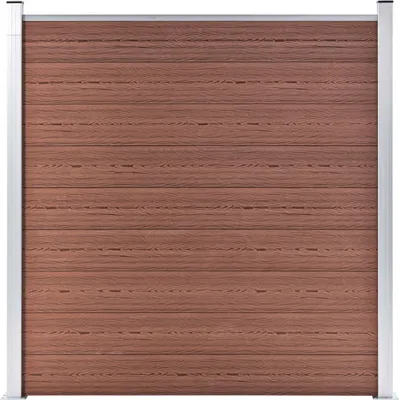 Produktbild von Möbel Gartenzaun WPC 180×186 cm Braun 2023