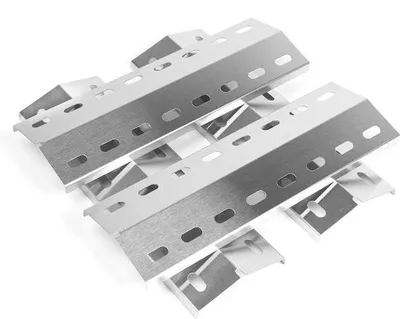 Produktbild von Famanu Wärmeplatte 36,5 x 12 cm aus Edelstahl - für verschiedene Grillmodelle