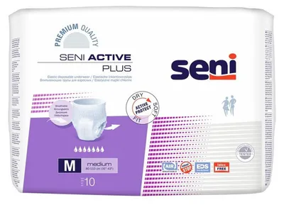 Immagine prodotto di Pantaloni per incontinenza Seni Active Plus, 10 pezzi M