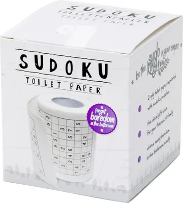 Produktbild von Sudoku Toilettenpapier