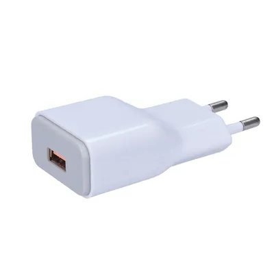 Immagine prodotto di Solight USB nabíjecí adaptér, fast charge: 1x USB Qualcomm, 5V2A/9V1.5A/12V1A, AC 230V, bílošedý